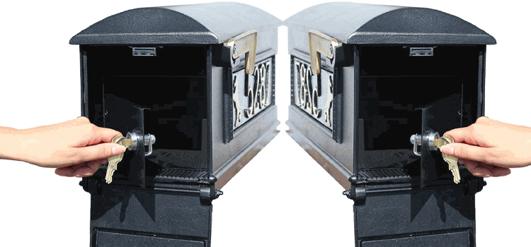Oceano Residential Mailboxes With Lock